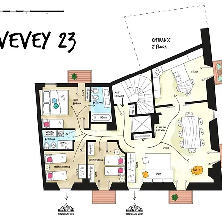 Alp & Bike - Vevey23 Vakantiehuis *